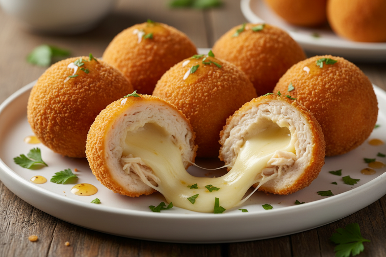 Chicken Cheese Balls 
