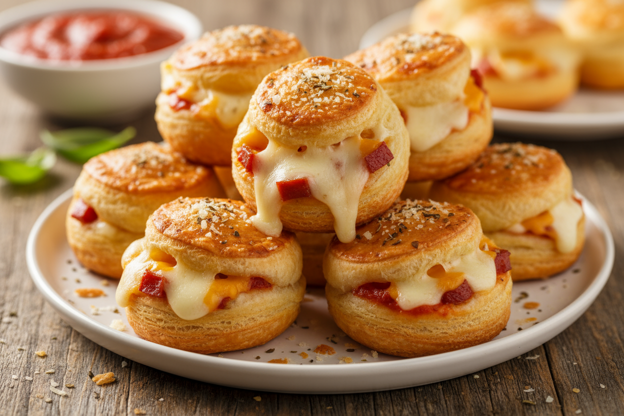 Mini Pizza Puffs 