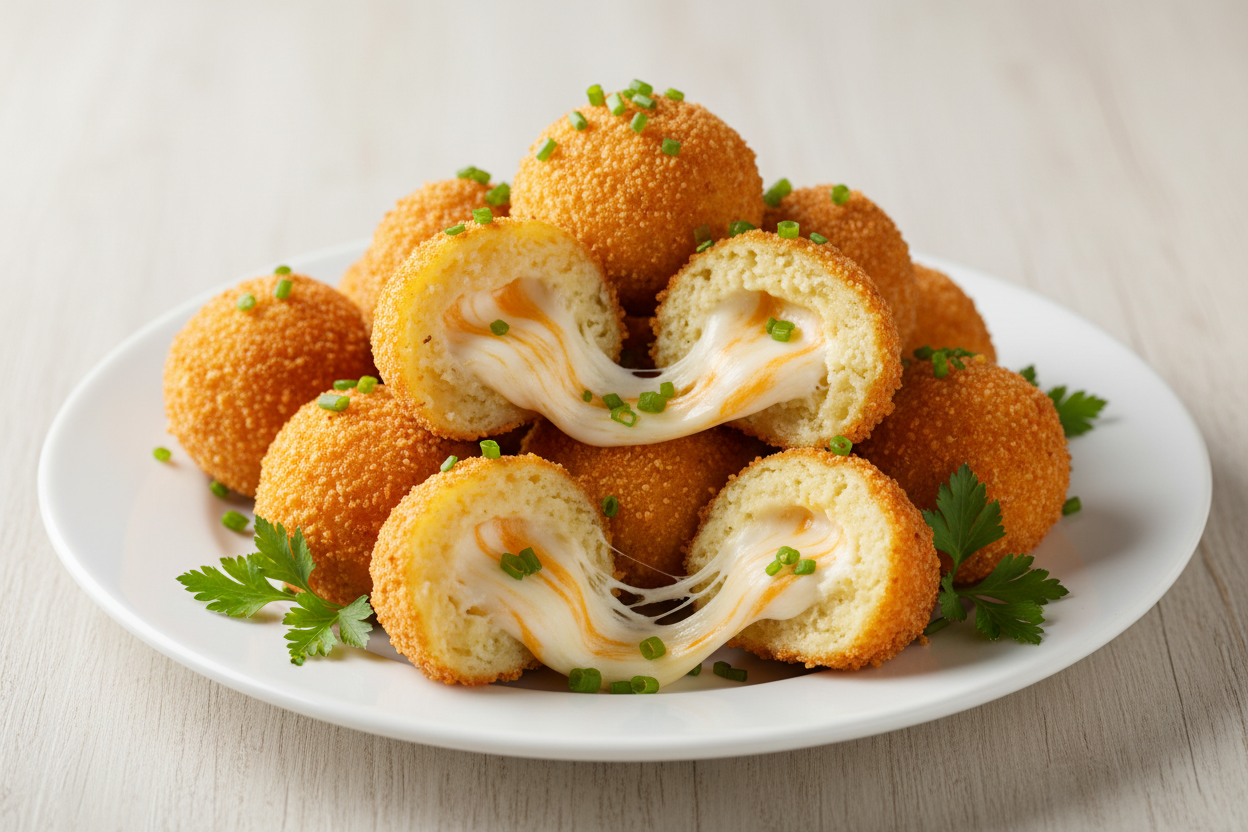 Potato & Chicken Cheese Balls